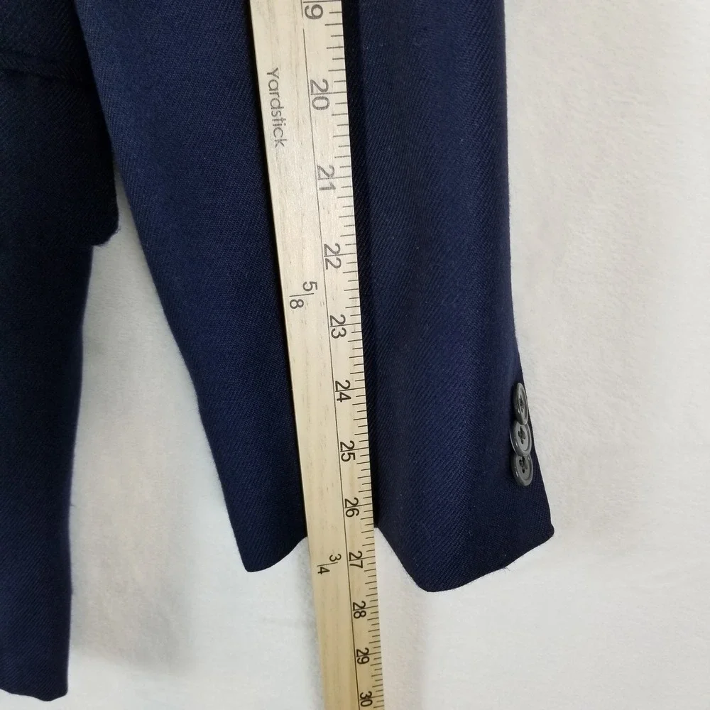 John W. Nordstrom Blazer Men 44L Navy Loro Piana 100% Cashmere Sport Coat Napoli